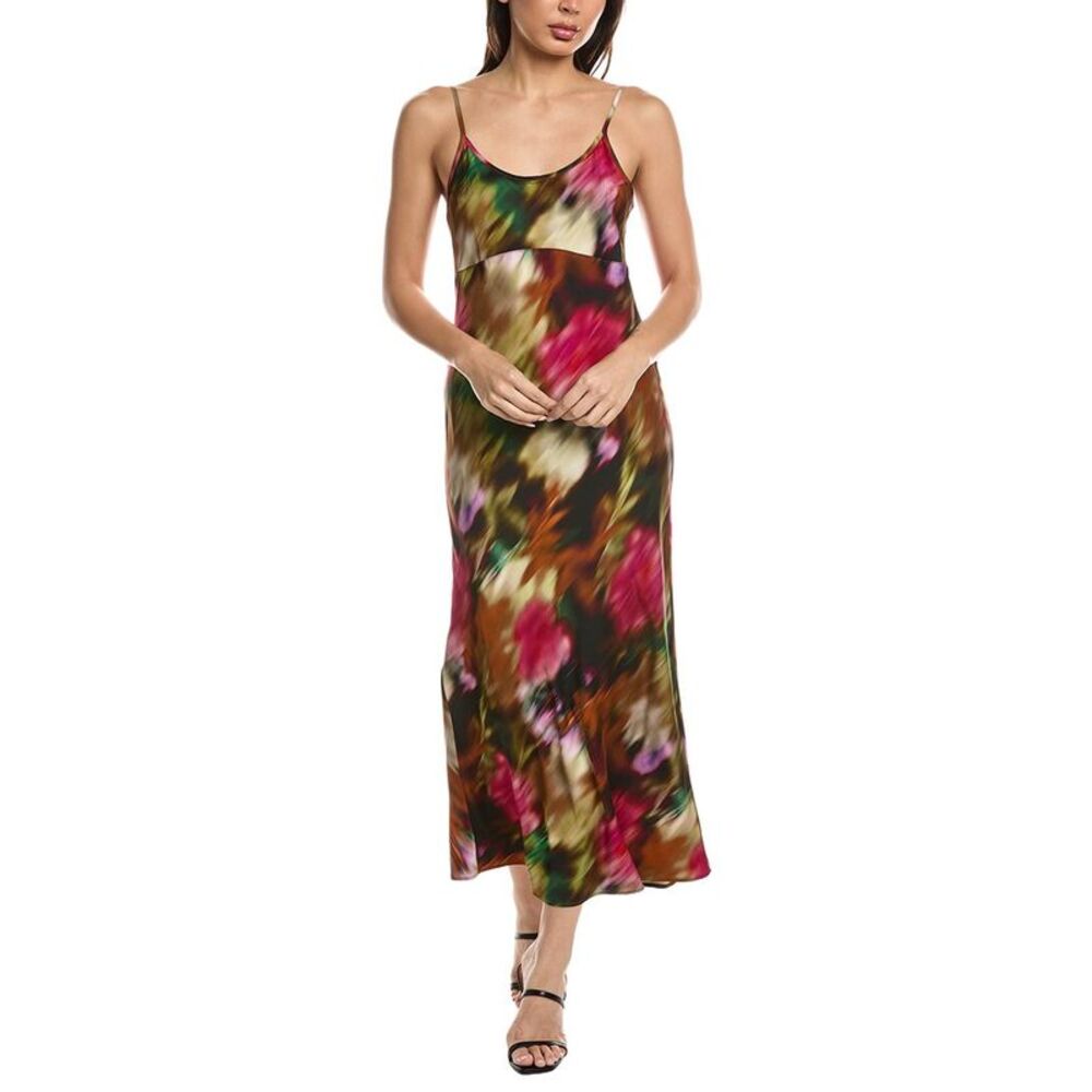 Lna Womens  Josie Slip Dress, Red